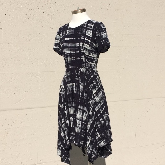 Anthropologie CoreyLynnCalter Painted Plaid Dress - Picture 12 of 17